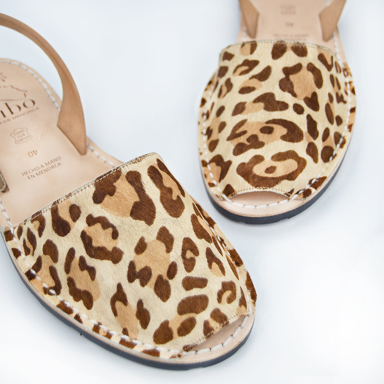 Set sandale Avarca mama si fiica din piele naturala - Safari Mibo AvarcaShop.ro