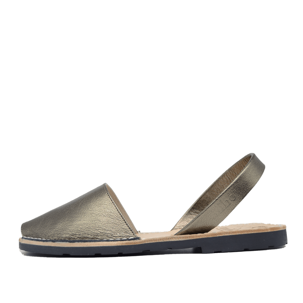 Sandale AVARCA din piele naturala - Bronz Sidefat Mibo