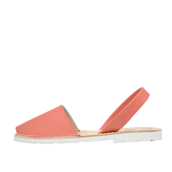 Sandale AVARCA din piele naturala - Caramiziu