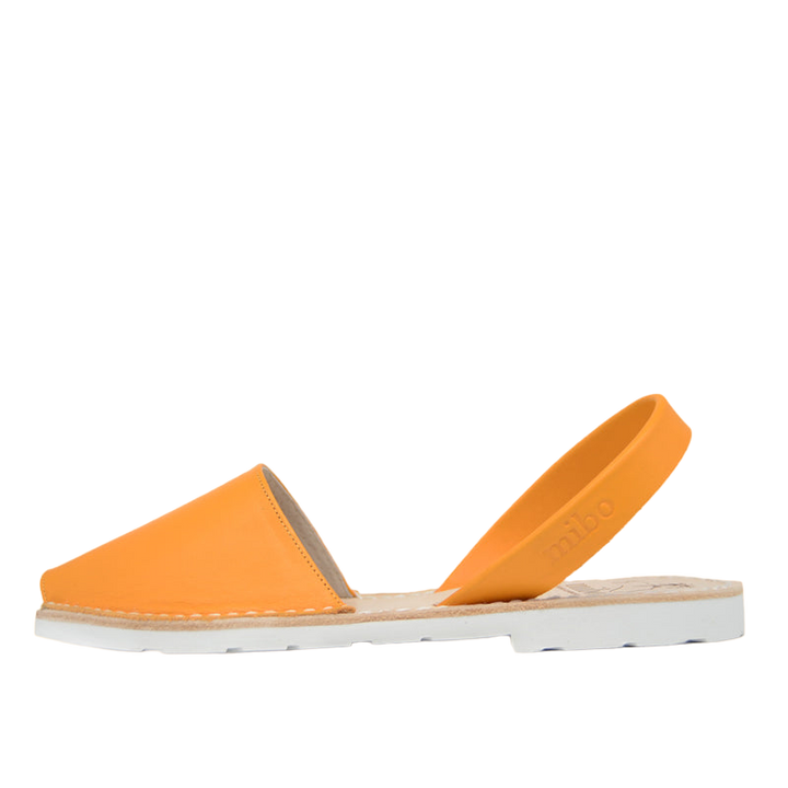 Sandale AVARCA din piele naturala - Portocaliu