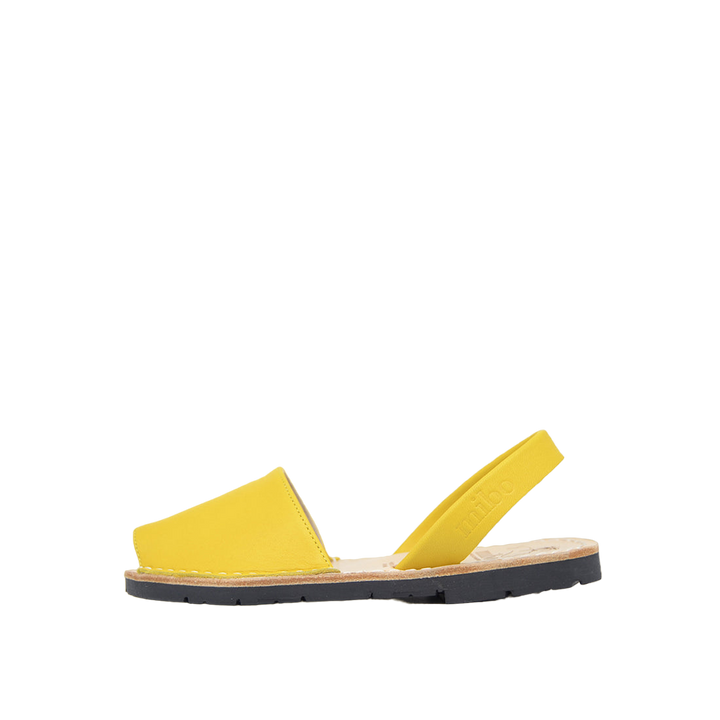 Sandale copii AVARCA din piele naturala - Galben