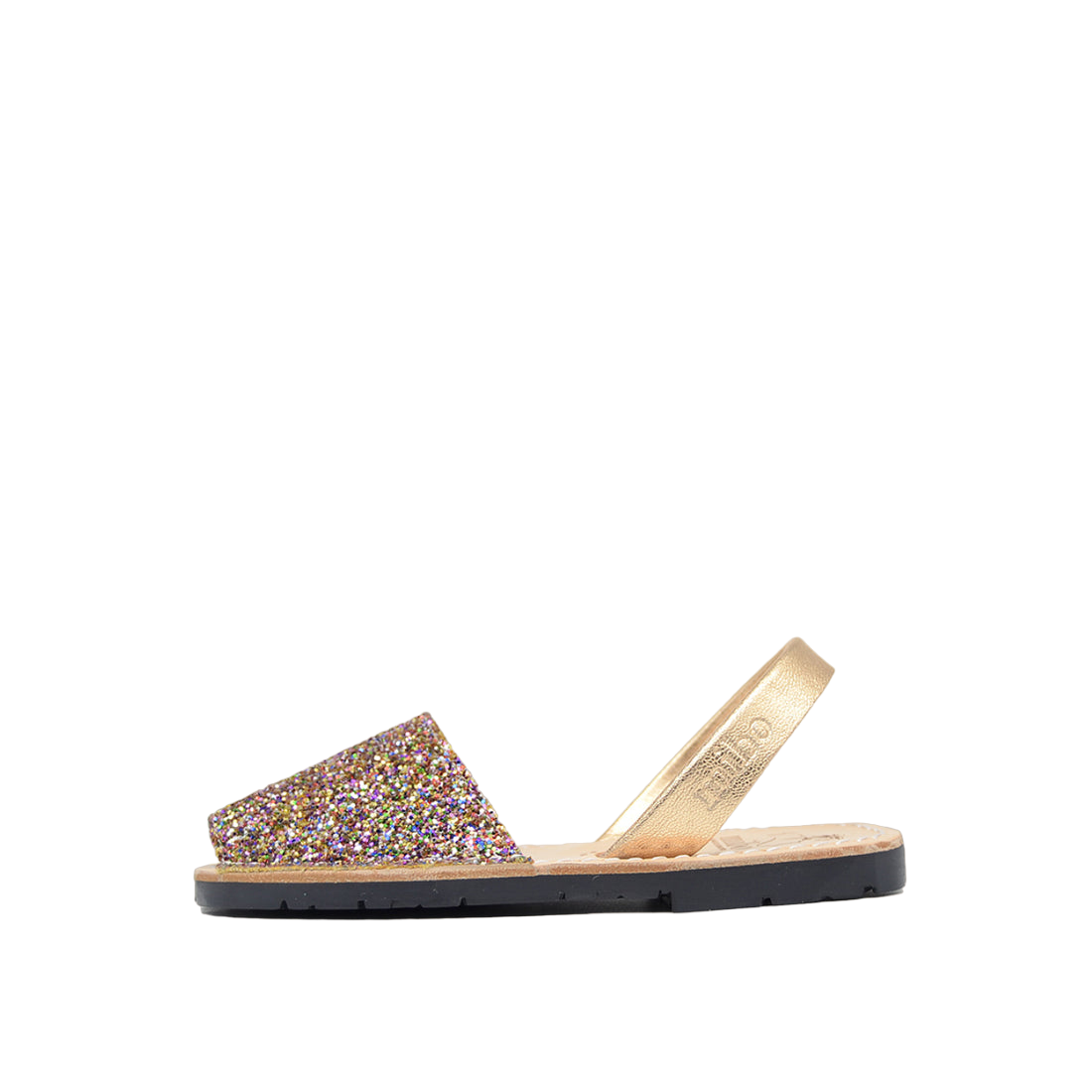 Sandale copii AVARCA din piele naturala - Glitter Multicolor