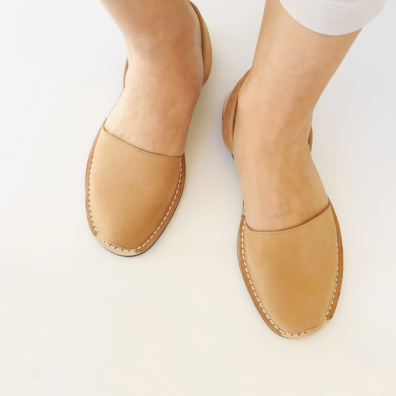 Sandale AVARCA din piele intoarsa - Cuero Mibo