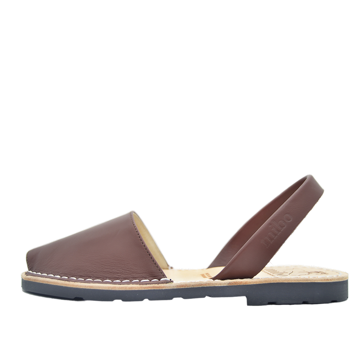 Sandale AVARCA din piele naturala - Maro Rustic