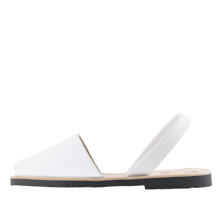 Sandale AVARCA din piele naturala - Alb