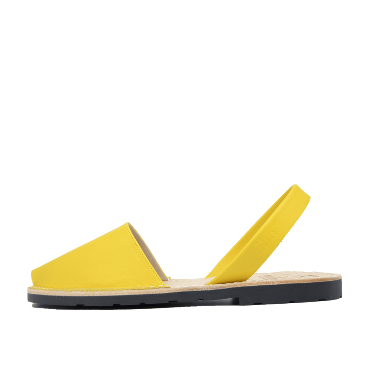 Sandale AVARCA din piele naturala - Galben