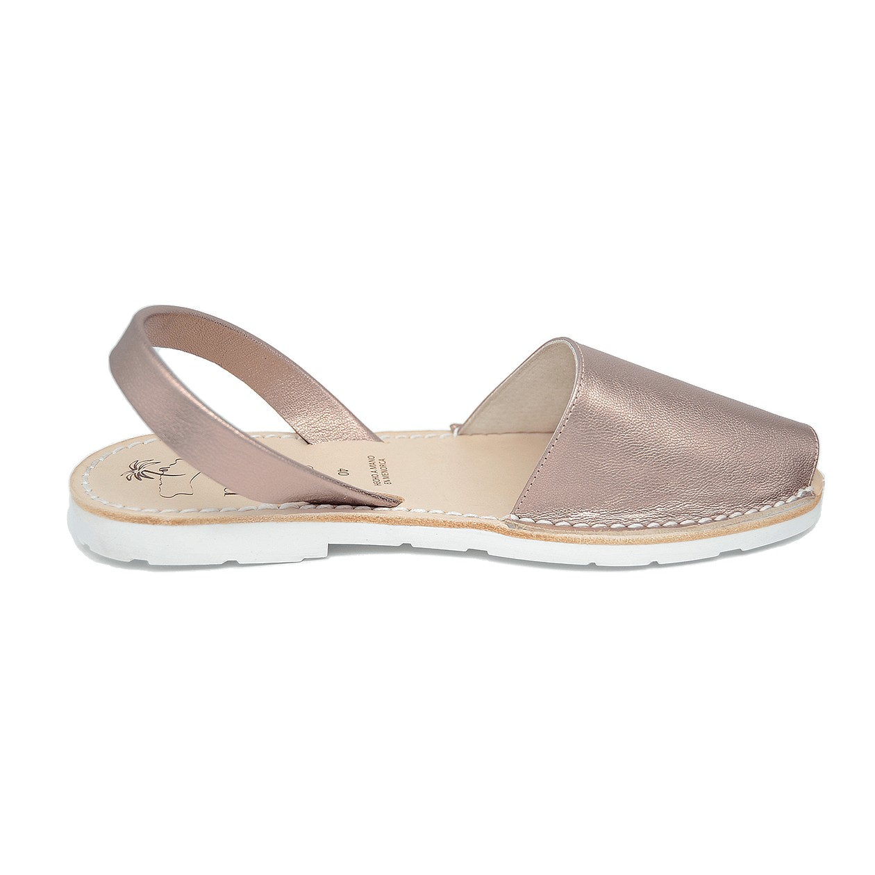 Sandale AVARCA din piele naturala - Rose Gold