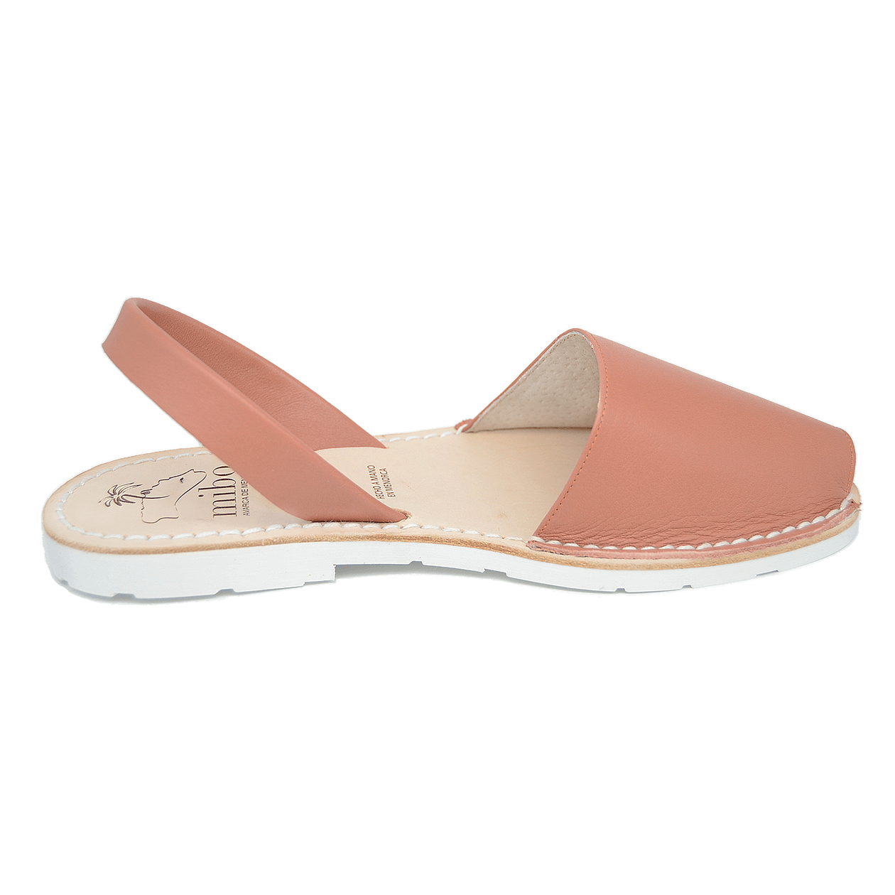 Sandale AVARCA din piele naturala - Rosy Brown Mibo