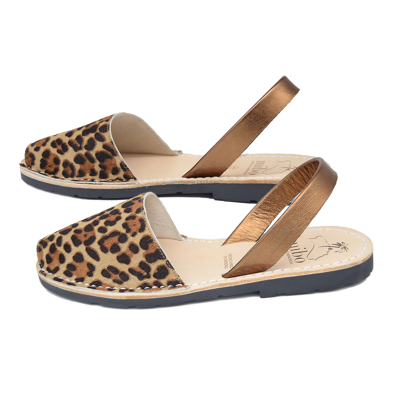 Sandale AVARCA din piele naturala - Safari Bronz Mibo