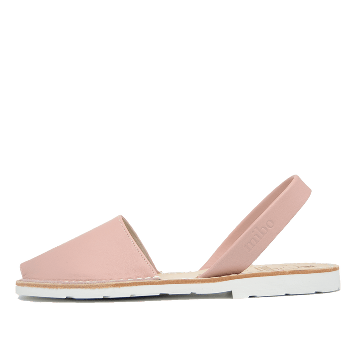 Sandale AVARCA din piele naturala - Roz Pudră