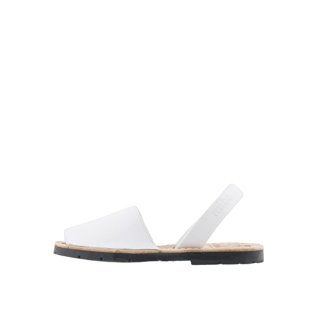 Sandale copii AVARCA din piele naturala - Alb Mibo AvarcaShop.ro