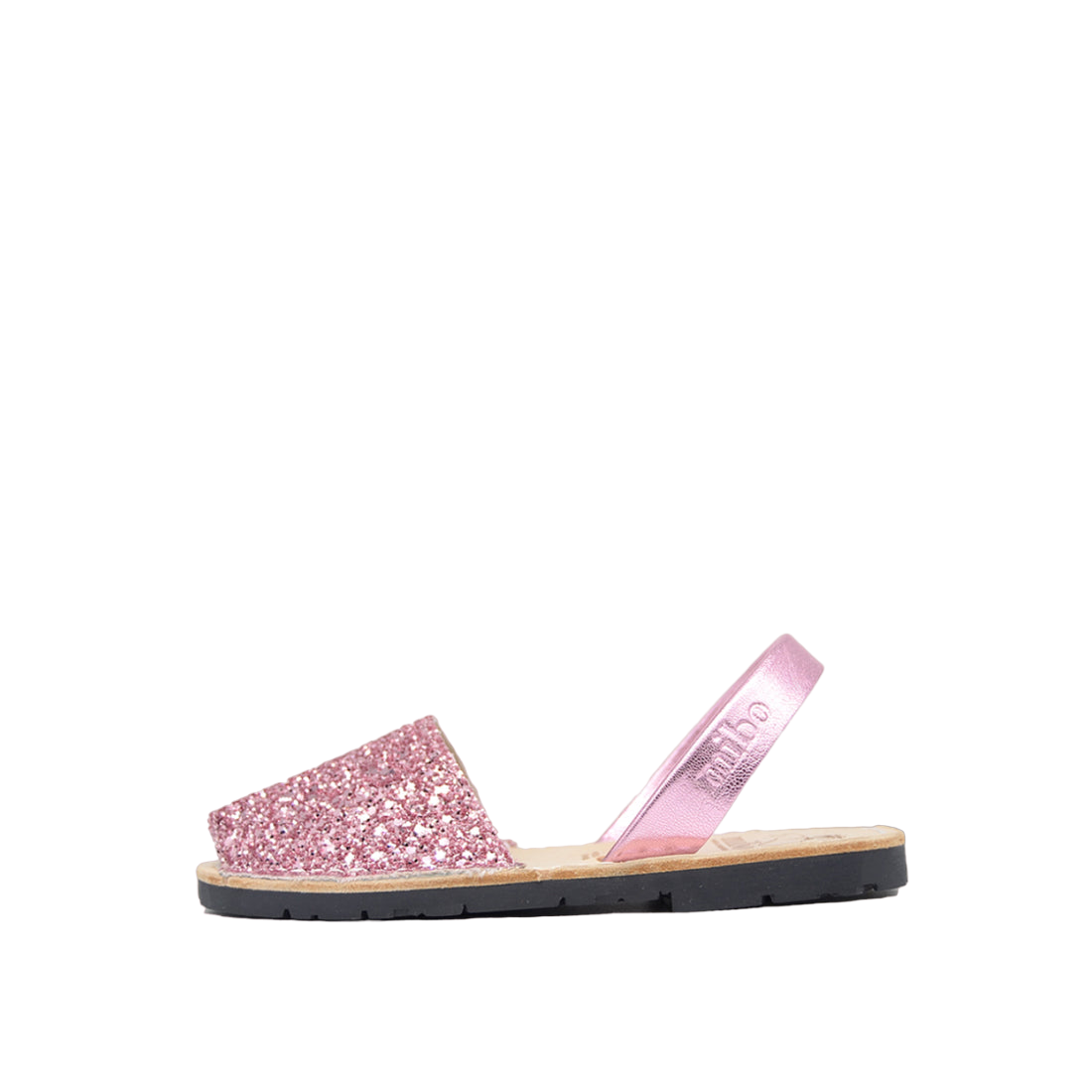 Sandale copii AVARCA din piele naturala - Glitter Candy Mibo