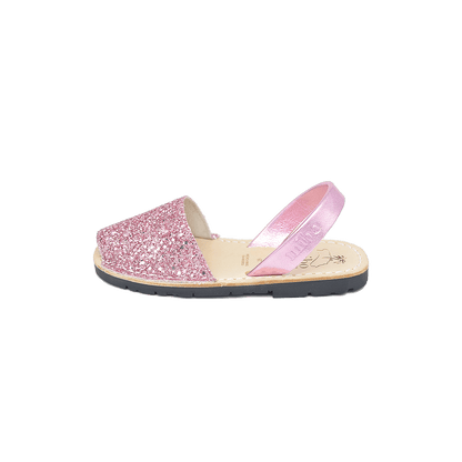 Set sandale Avarca mama si fiica din piele naturala - Glitter Candy