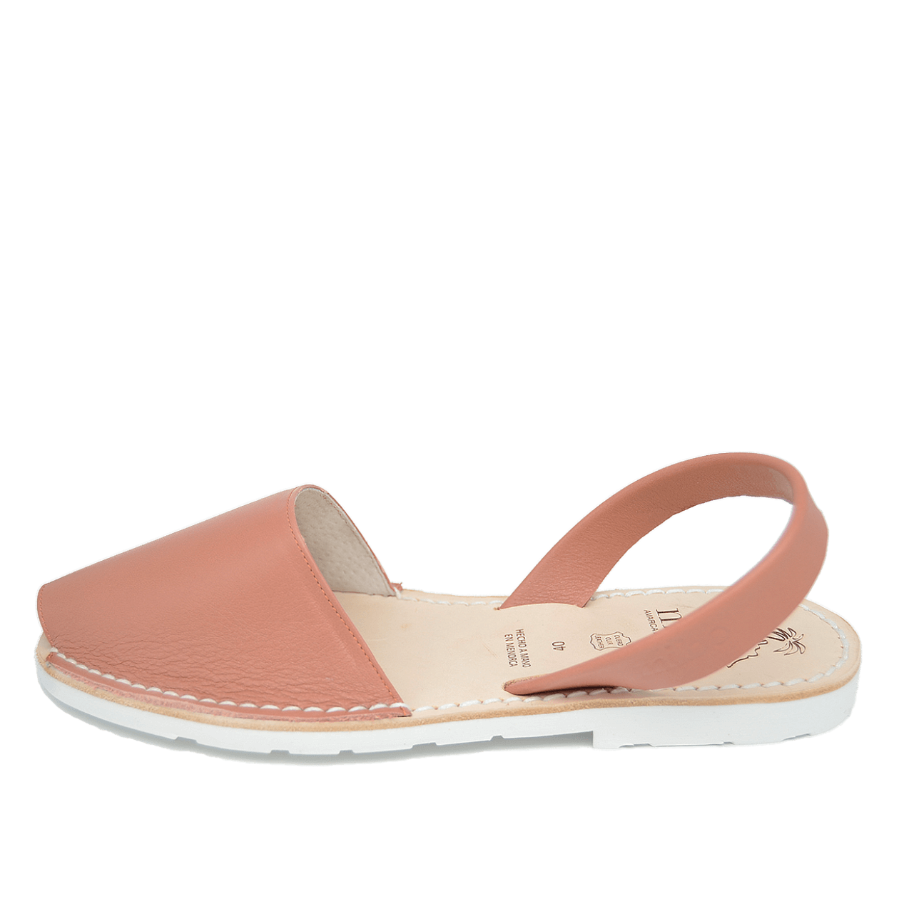 Sandale AVARCA din piele naturala - Rosy Brown Mibo