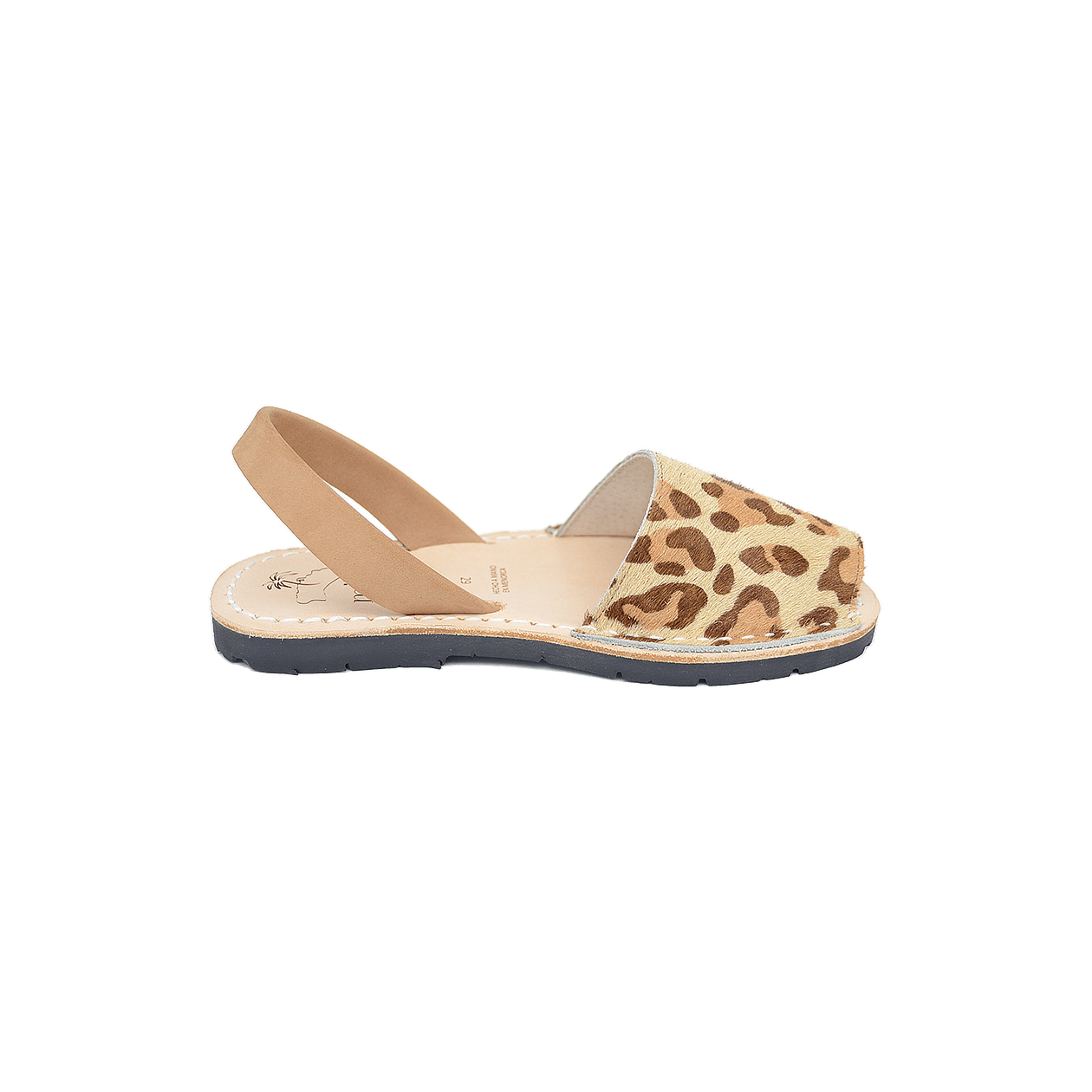 Sandale copii din piele naturala AVARCA leopard print
