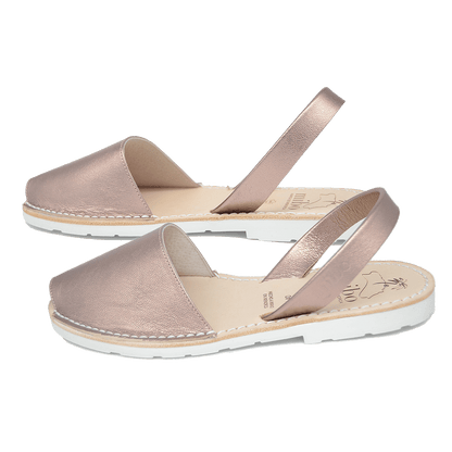 Sandale AVARCA din piele naturala - Rose Gold