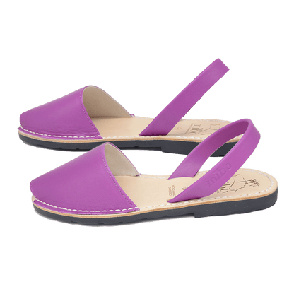 Sandale AVARCA din piele naturala - Violet