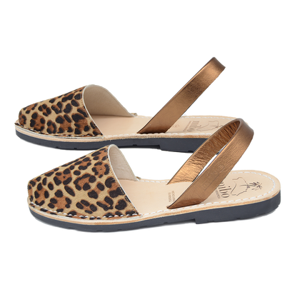 Sandale AVARCA din piele naturala - Safari Bronz