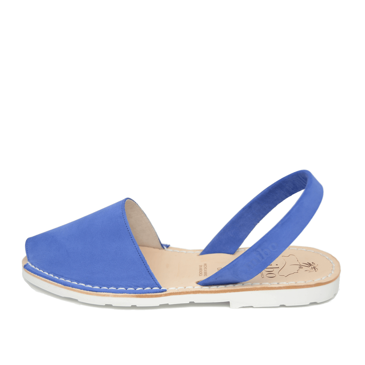 Sandale AVARCA din piele intoarsa - Albastru Marin Mibo AvarcaShop.ro
