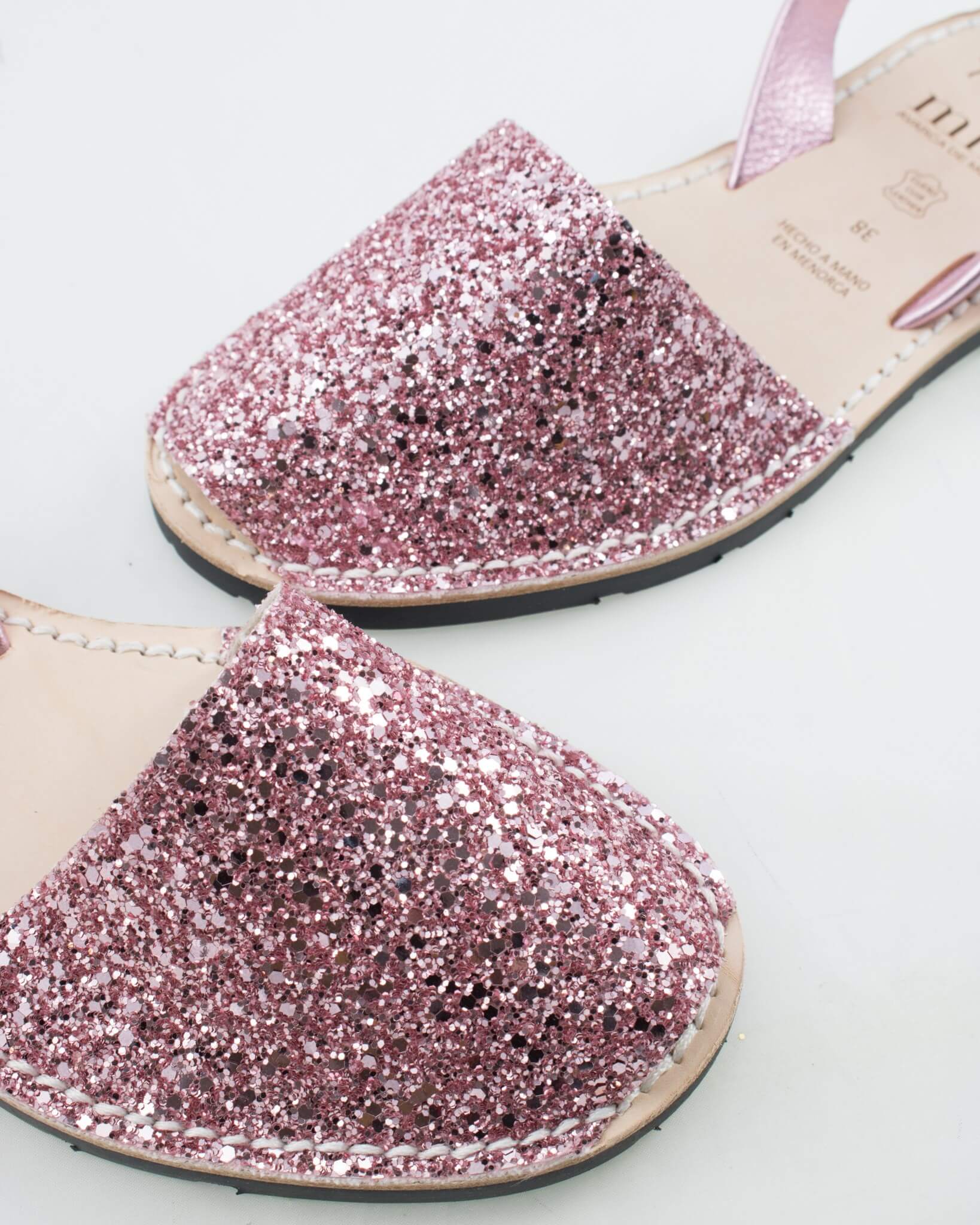 Sandale AVARCA din piele naturala - Glitter Candy Mibo AvarcaShop.ro